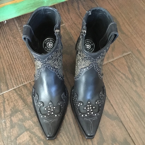 NIB Old Gringo San Antonio Rose Ankle Boots (10) - Picture 6 of 12